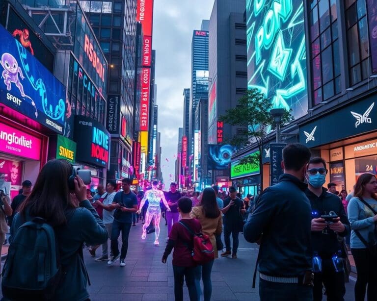 Augmented Reality Spiele: Die reale Welt erweitern