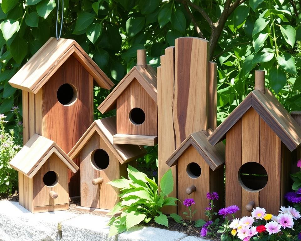 DIY-Vogelhäuser aus altem Holz für nachhaltige Projekte