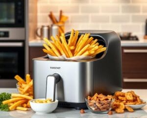 Elektrische Fritteusen: Fettfreie Pommes und Snacks