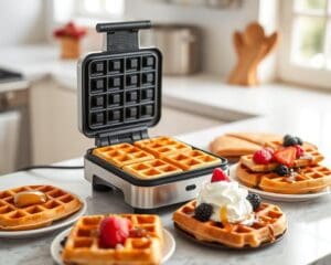 Elektrische Waffeleisen: Süße Versuchung schnell gemacht