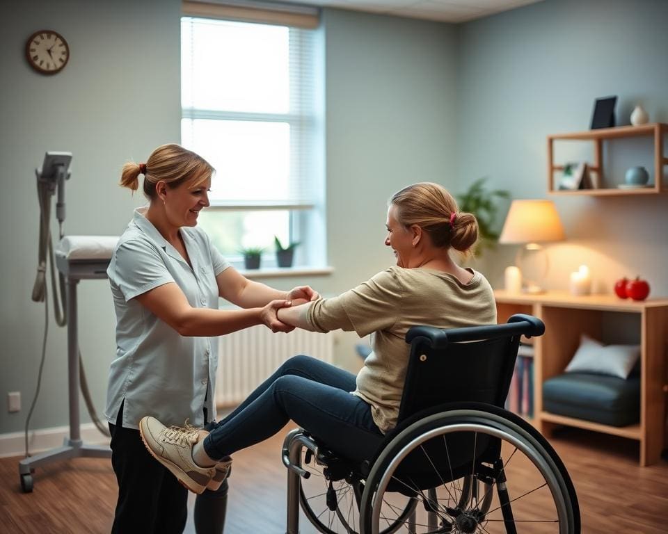 Ergotherapeuten in der Rehabilitation