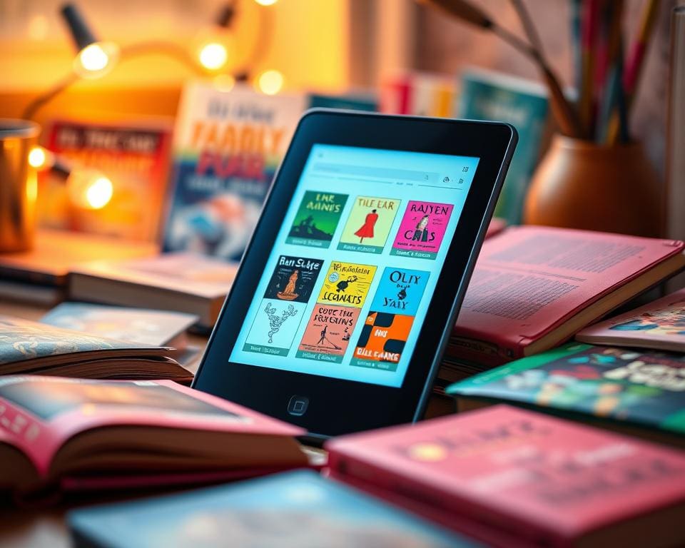 Farben und Enhanced Reading in E-Books