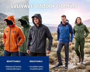 Funktionale Outdoor-Bekleidung für alle Wetterlagen