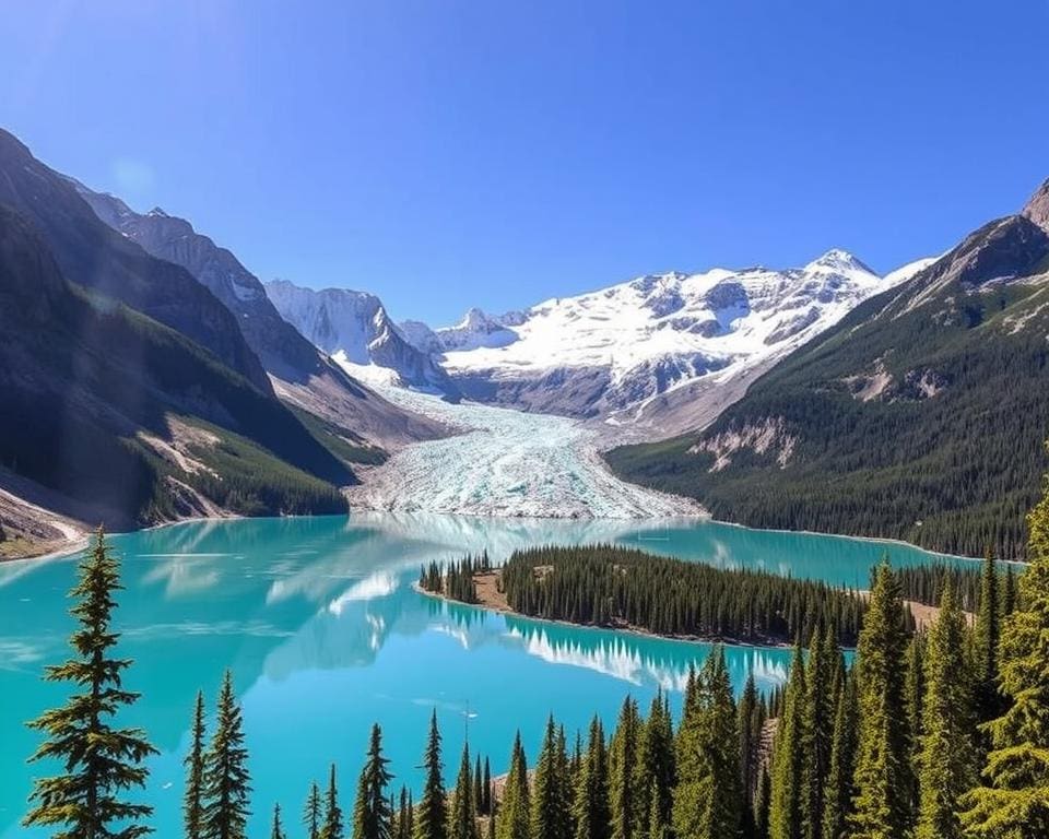 Gletschererlebnisse im Jasper-Nationalpark, Alberta