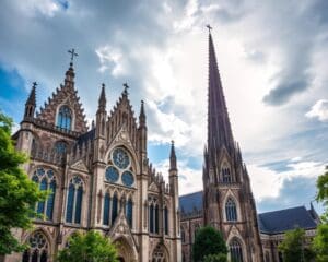 Gotische Kirchen in Mechelen, Belgien