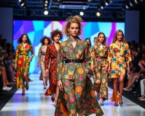 Gucci: Farbenfrohe Prints auf dem Laufsteg