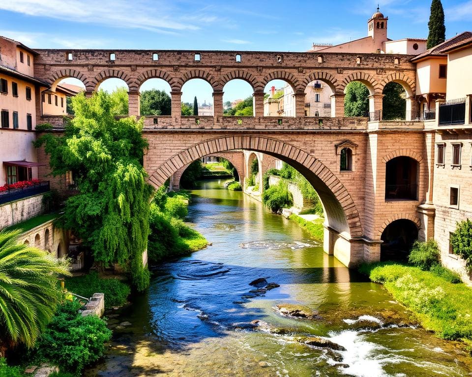 Historische Brücken in Córdoba, Spanien