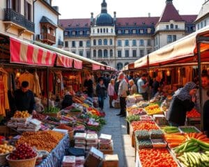 Historische Märkte in Budapest, Ungarn