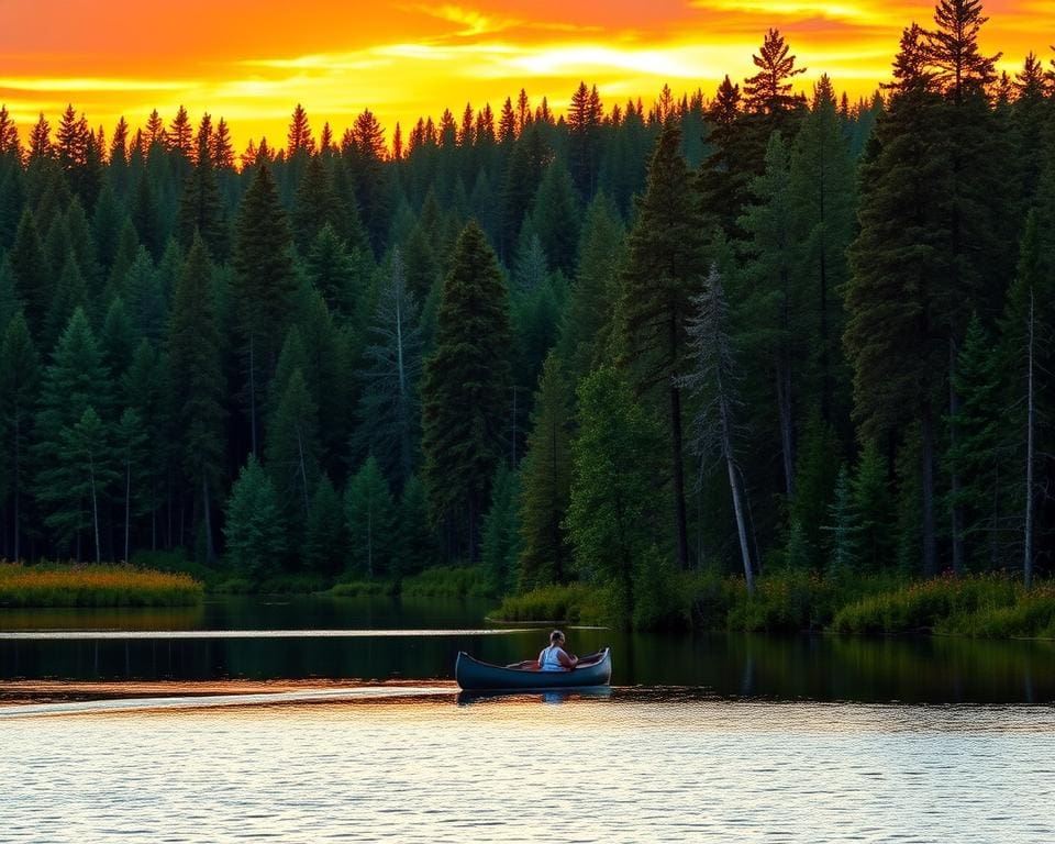 Kanuabenteuer im Boundary Waters, Minnesota