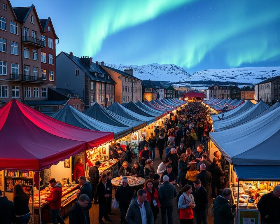 Kulturfestivals in Reykjavik, Island