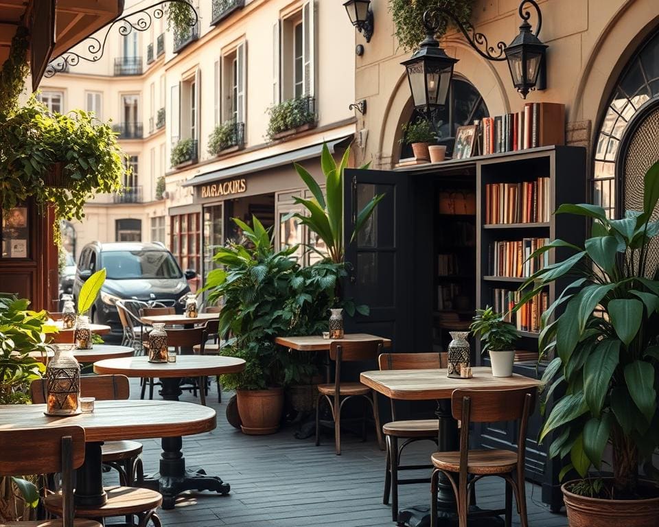 Literarische Cafés in Paris, Frankreich