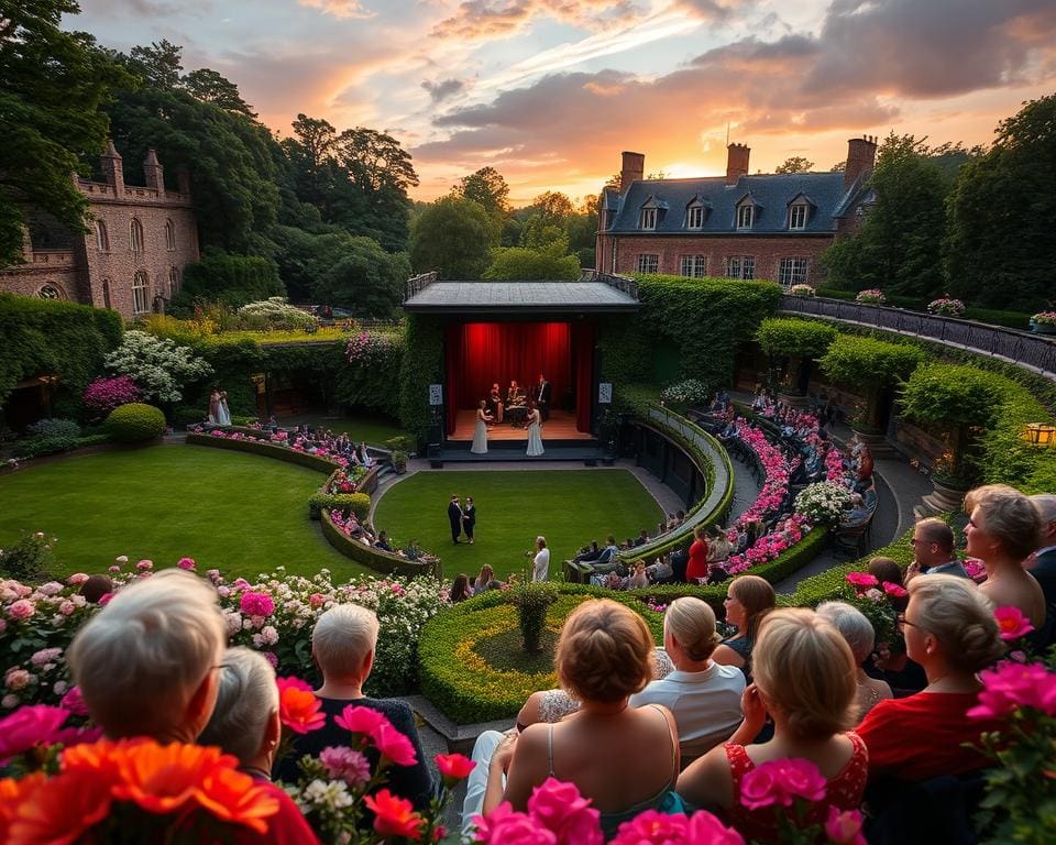 Opernfestspiele in Glyndebourne, England