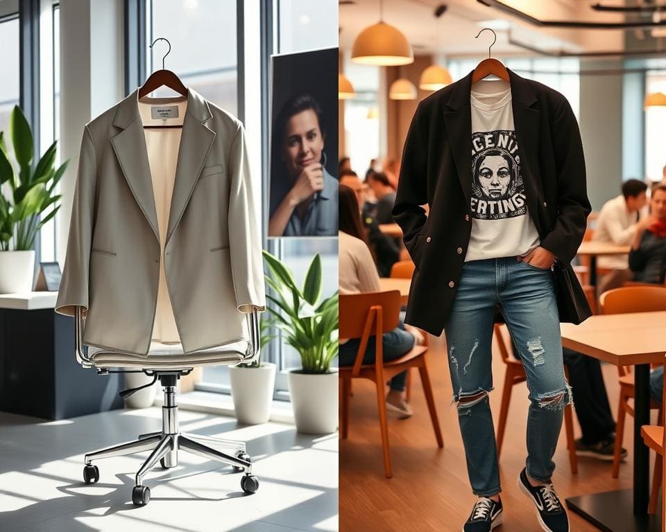 Oversized-Blazer im Büro und Freizeit