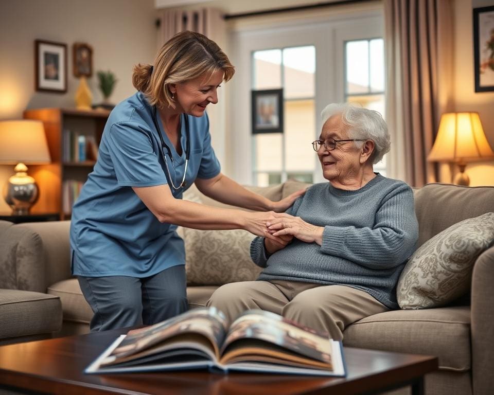 Pflege in der Demenzbetreuung: Wie man Patienten unterstützt