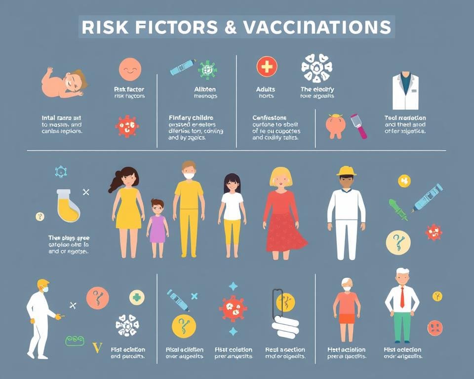 Risikofaktoren und Impfempfehlungen für verschiedene Altersgruppen