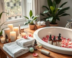 Schönheits- und Spa-Produkte für zuhause