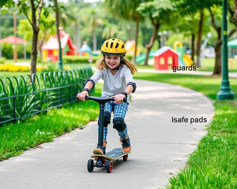 Sicherheit für Kinder bei elektrischen Skateboards