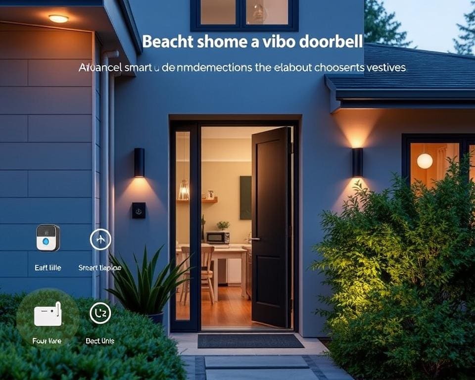 Smart Home Technologie mit Fernzugriff auf Türklingel