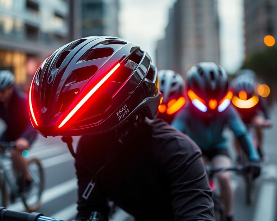 Smarte Fahrradhelme mit Blinker