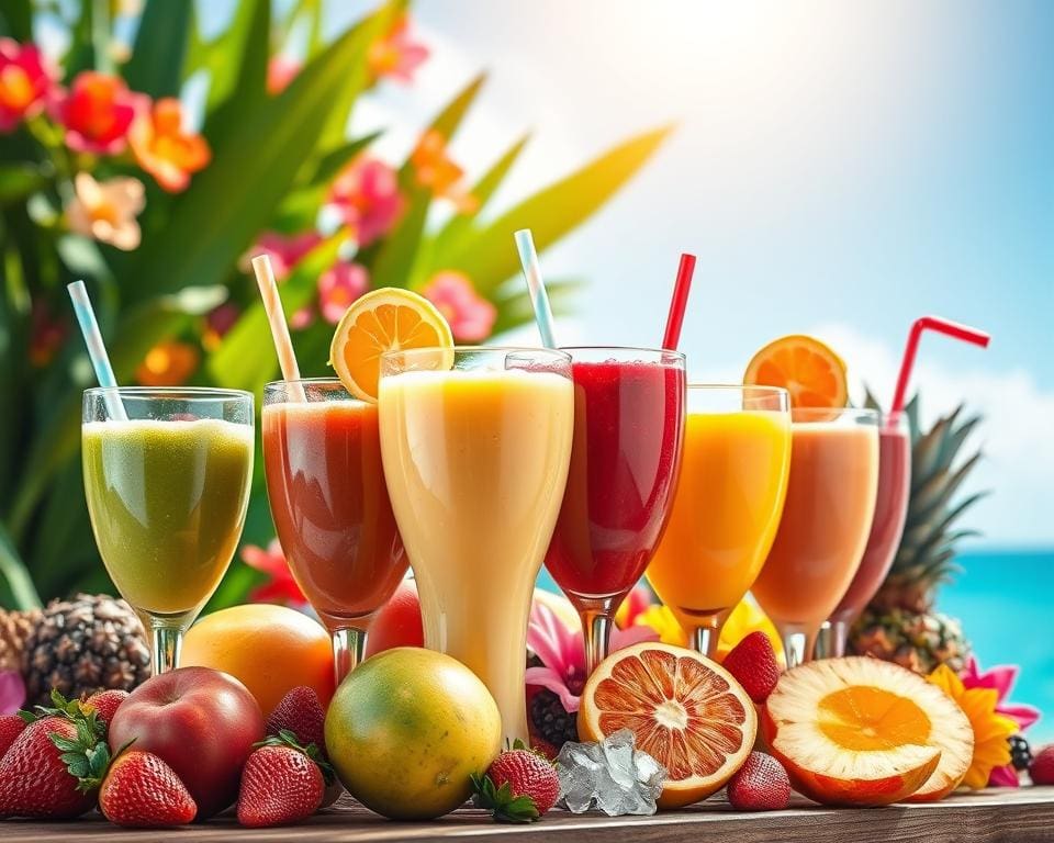 Sommerliche Smoothie-Rezepte für frische Energie