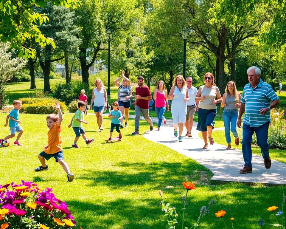 Sport und Bewegung für alle Altersgruppen