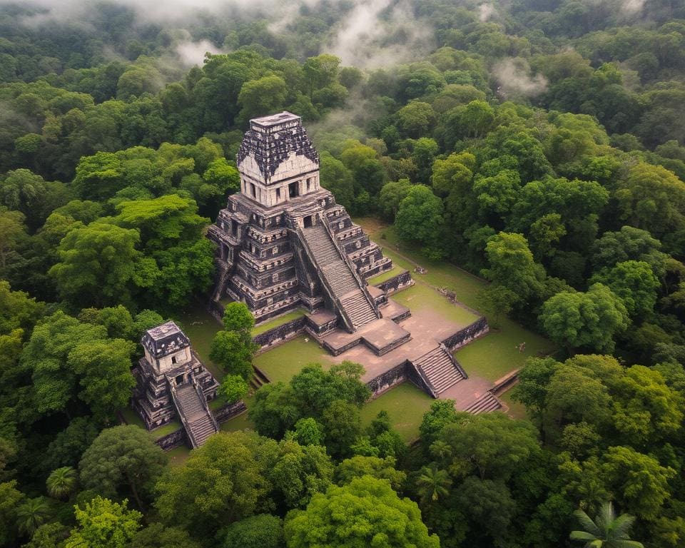 Tikal archäologische Stätten