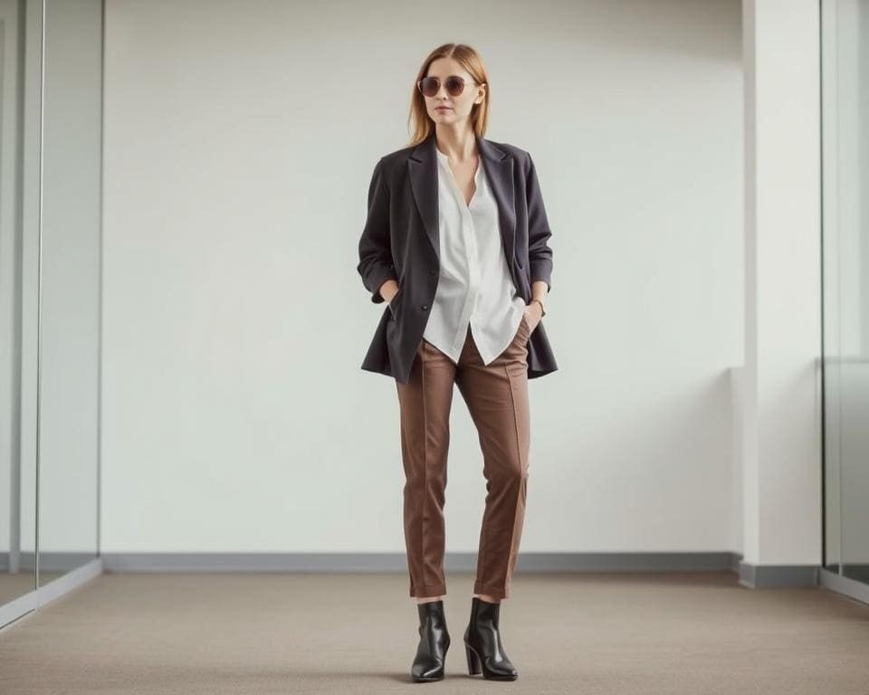 Trendiger Business-Look mit Oversized-Blazer