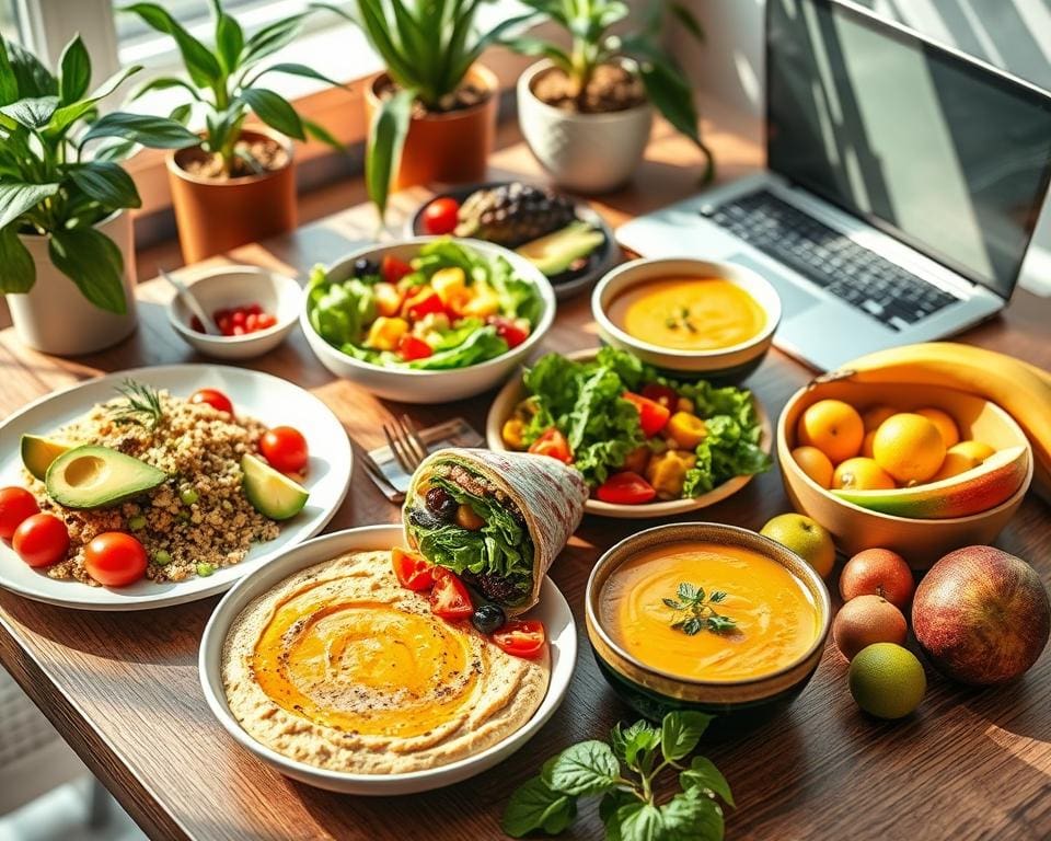 Vegane Lunchideen für Büro und Alltag