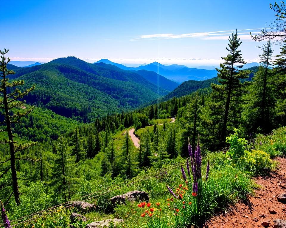 Wandern auf dem Appalachian Trail, USA