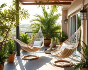 Wetterfeste Hängematten für den Balkon: Gemütliche Rückzugsorte