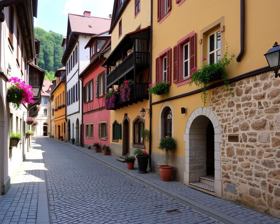 historische Gassen in Tschechien