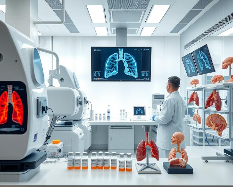 medizinische Forschung Lungenerkrankungen