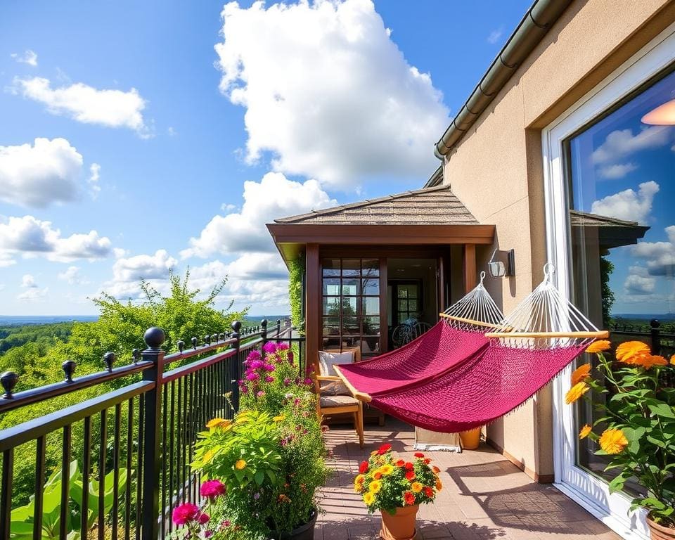 wetterfeste Hängematten für den Balkon