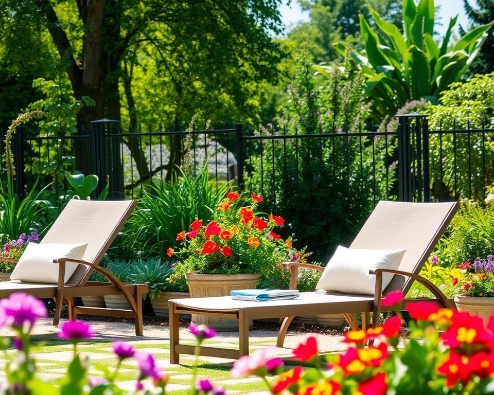 Hochwertige Liegestühle für die Entspannung im Garten