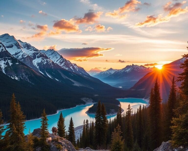 Naturerlebnisse im Jasper-Nationalpark, Alberta