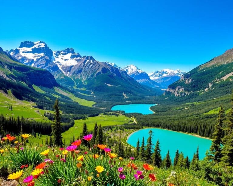 Naturwunder im Kootenay-Nationalpark, Kanada