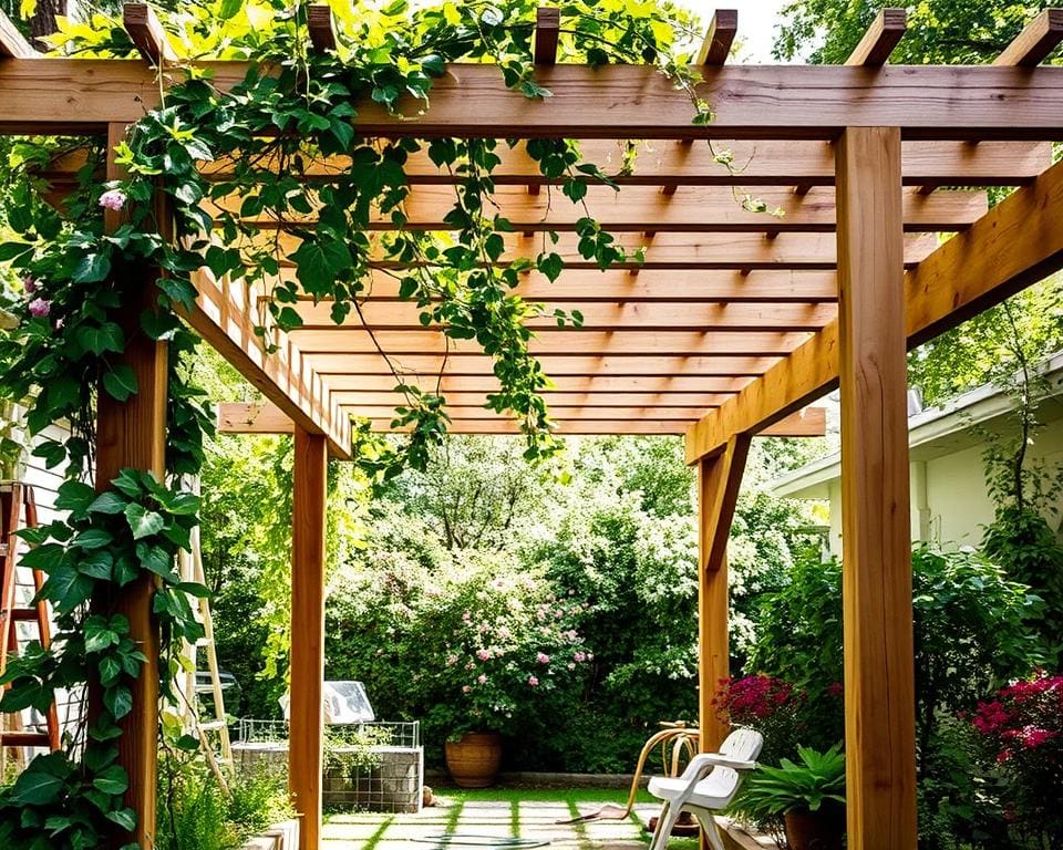 Pergola selbst bauen