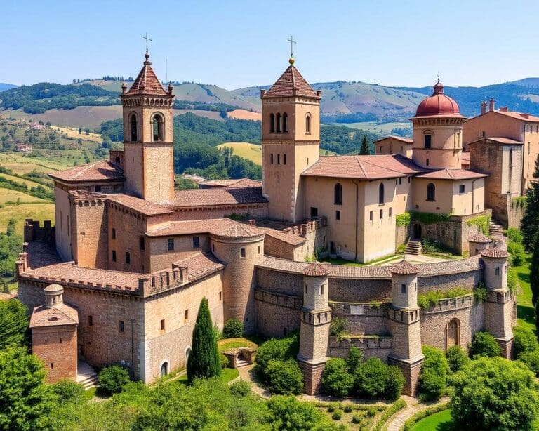 Renaissance-Schlösser in Urbino, Italien