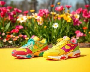 Sneaker mit Farbakzenten: Ein frischer Look für den Frühling