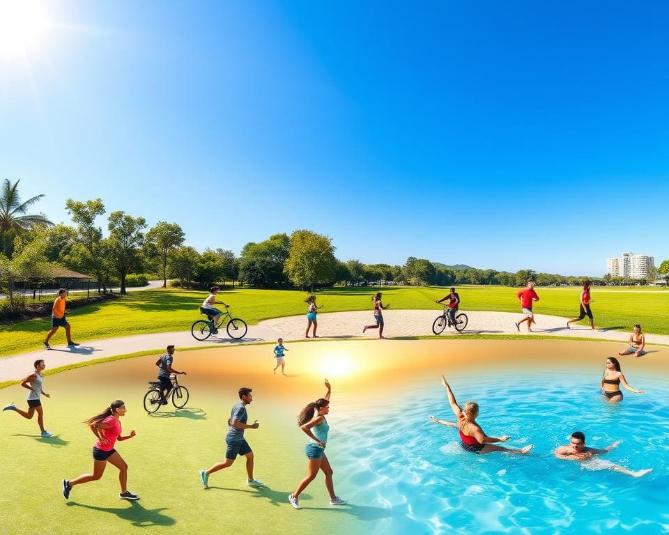 Sportliche Aktivitäten für ein besseres Leben