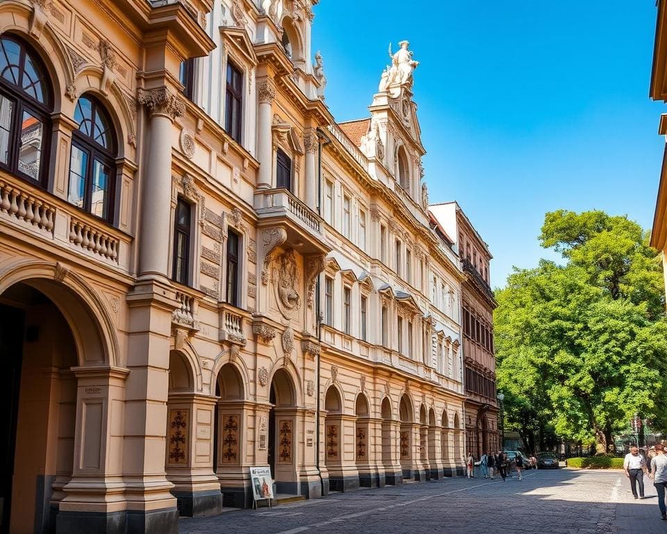 barocke Fassaden in Cluj-Napoca