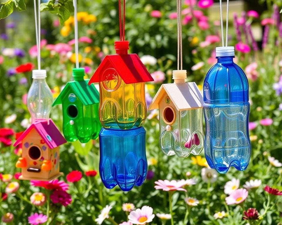 DIY Anleitung für Vogelhäuser aus Plastikflaschen