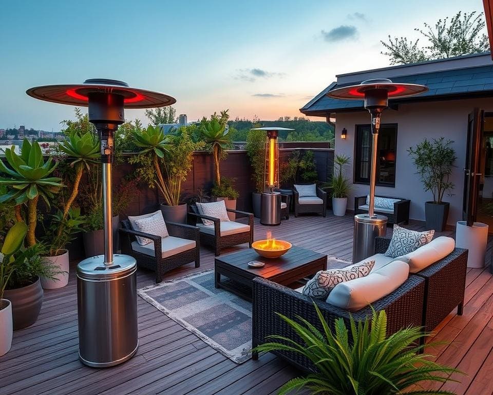 Energieeffiziente Heizlösungen für Garten und Terrasse