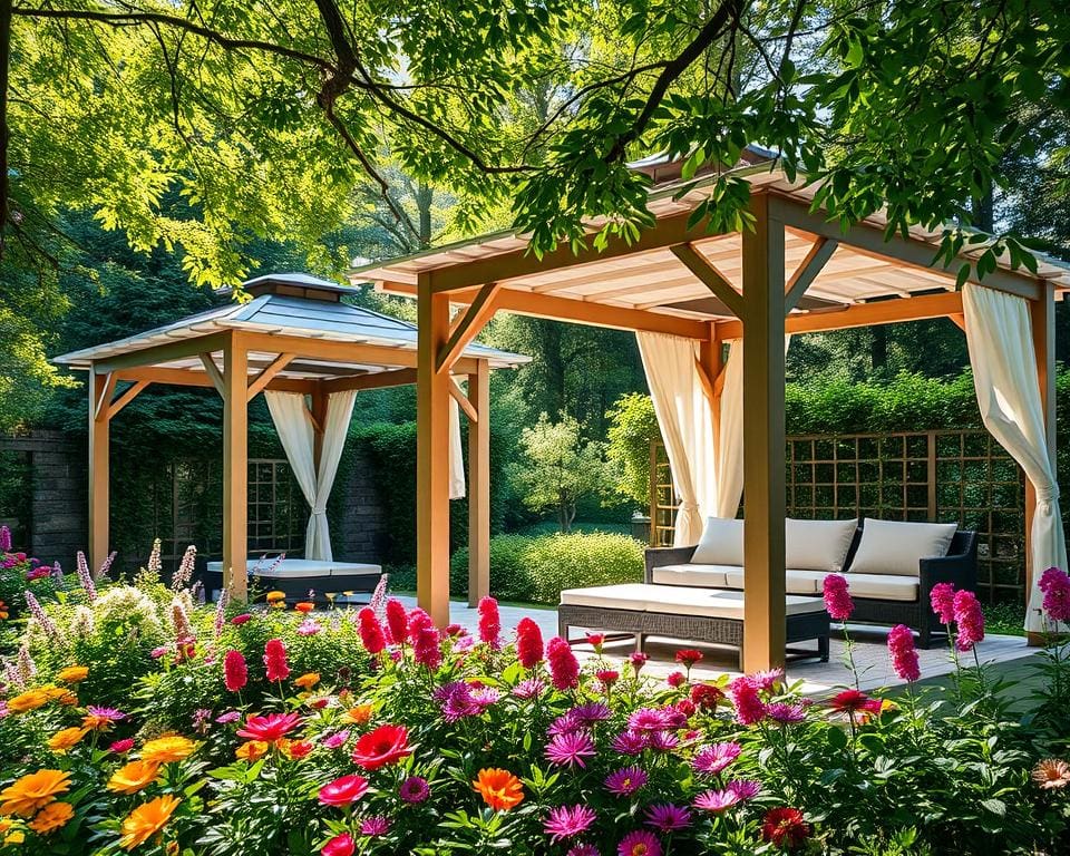 Gartenpavillons von Kettler: Schattige Plätze im Sommer