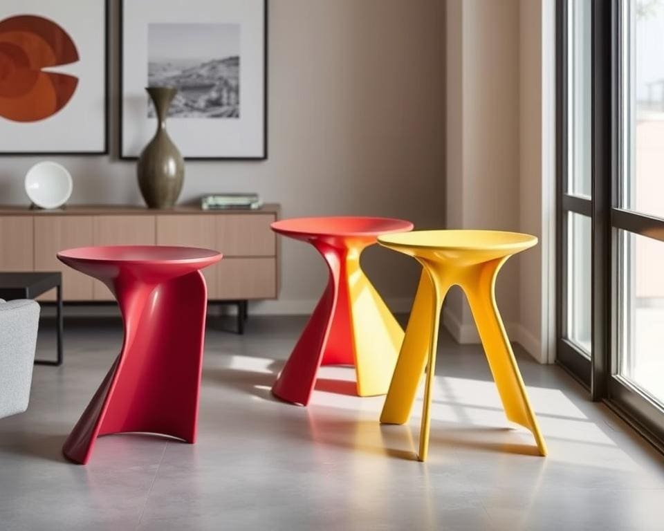 Hocker von Vitra: Praktische Sitzgelegenheit im modernen Design