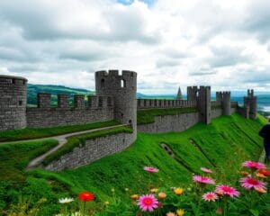 Mittelalterliche Mauern in Derry, Nordirland