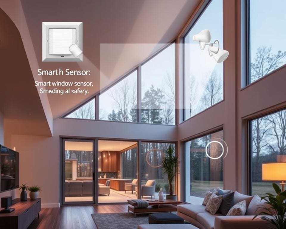 Zuhause Sicherheitssysteme und Sensoren Fenster Smart