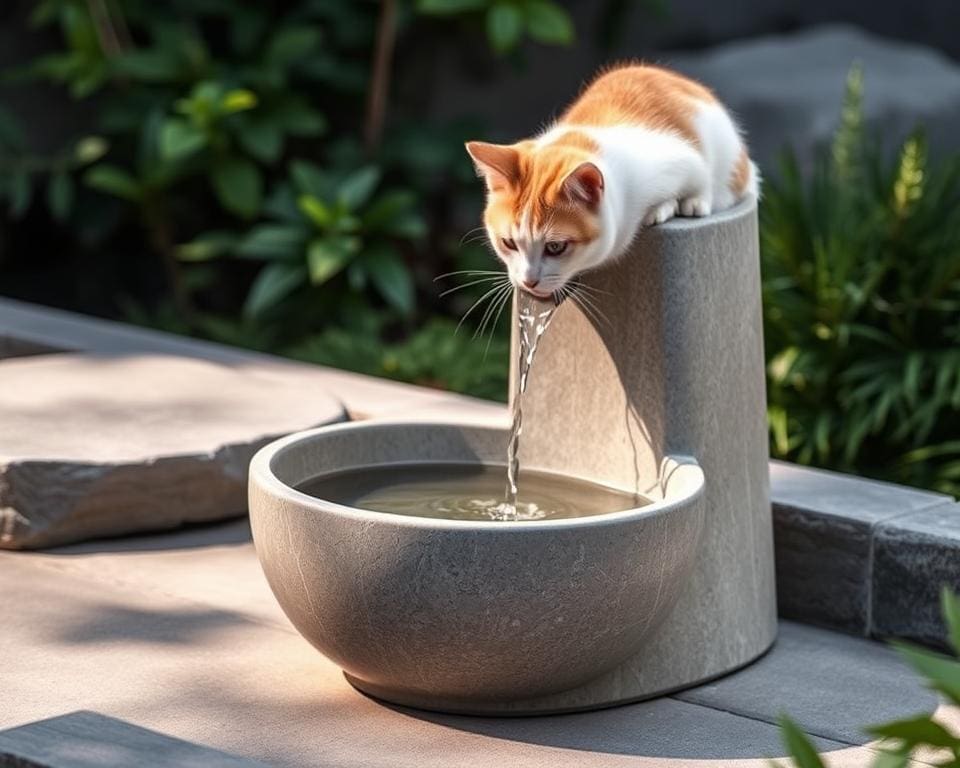 komfortabler Trinkbrunnen