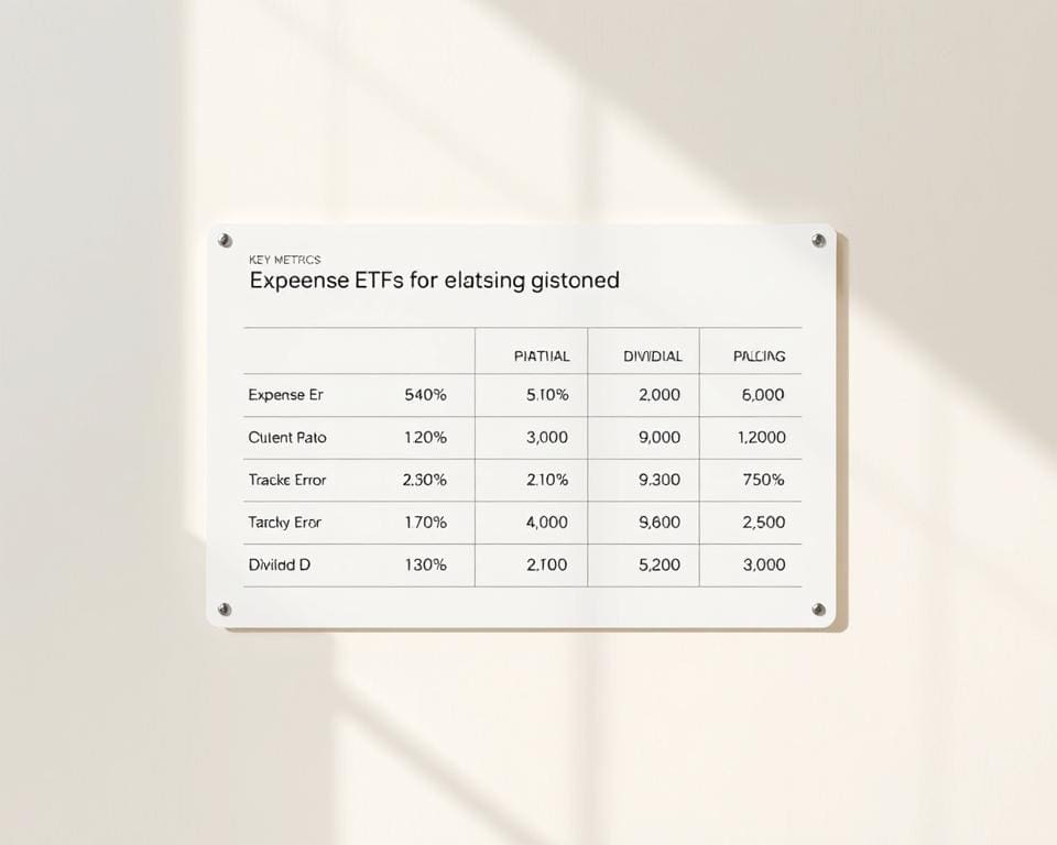 wichtige Kriterien zur Bewertung von ETFs