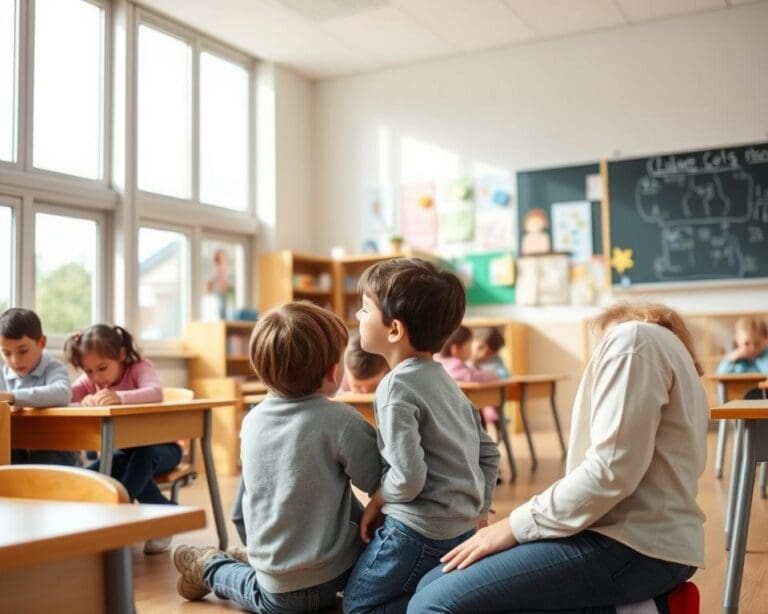 Wie unterstuetzt man Kinder bei Problemen in der Schule?